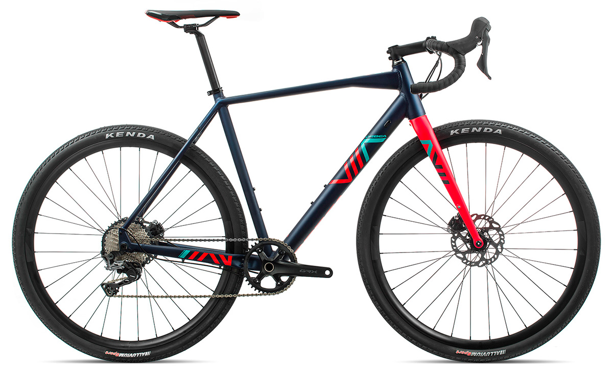 Фотография Велосипед Orbea Terra H30-D 1X (2020) 2020 Сине-красный